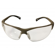 Protective Glasses Adjustable Temples TAN frame Clear