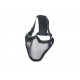 Mesh mask metal Black