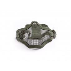 Mesh mask metal OD Green