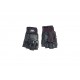 Gloves 1/2 finger Leather L