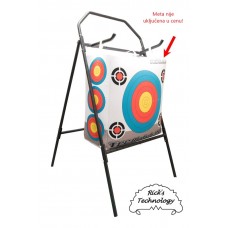 Target Stand Metal Deluxe 152x80cm sa 4 nogare i nosačem mete