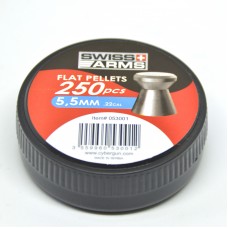 Dijabole 5,5mm Swiss Arms ravne 250kom