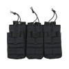Triple Duo Mag Pouch - Black