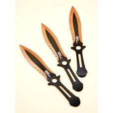 Triple throwing set Orange - UL1585 3pcs