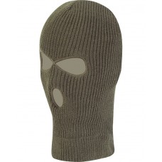 3 Hole Balaclava Olive Green