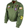 Kids MA1 Flight Jacket - L