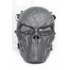 Skull mesh mask - Black