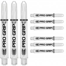 Pro Grip 3 Sets Clear Shaft