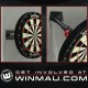 Winmau Edge Corner Dartboard Bracket